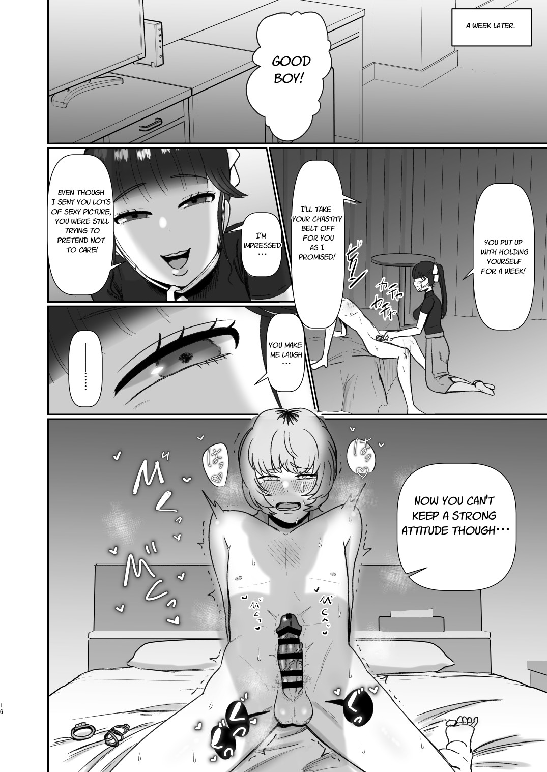 hentai manga Getting Taken By An Onee-san That Loves Virgins